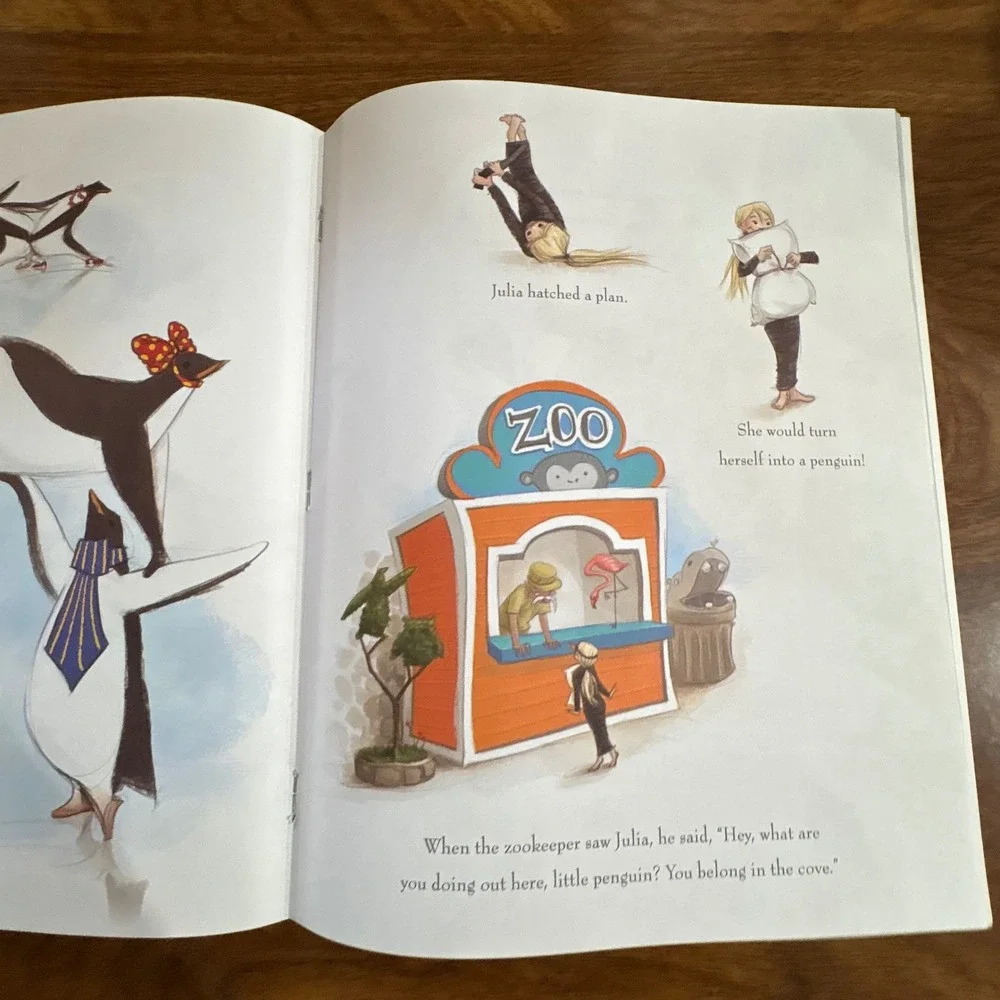 Penguin Cha-Cha by Kristi Valiant Scholastic Childrens Paperback 2015 Zoo